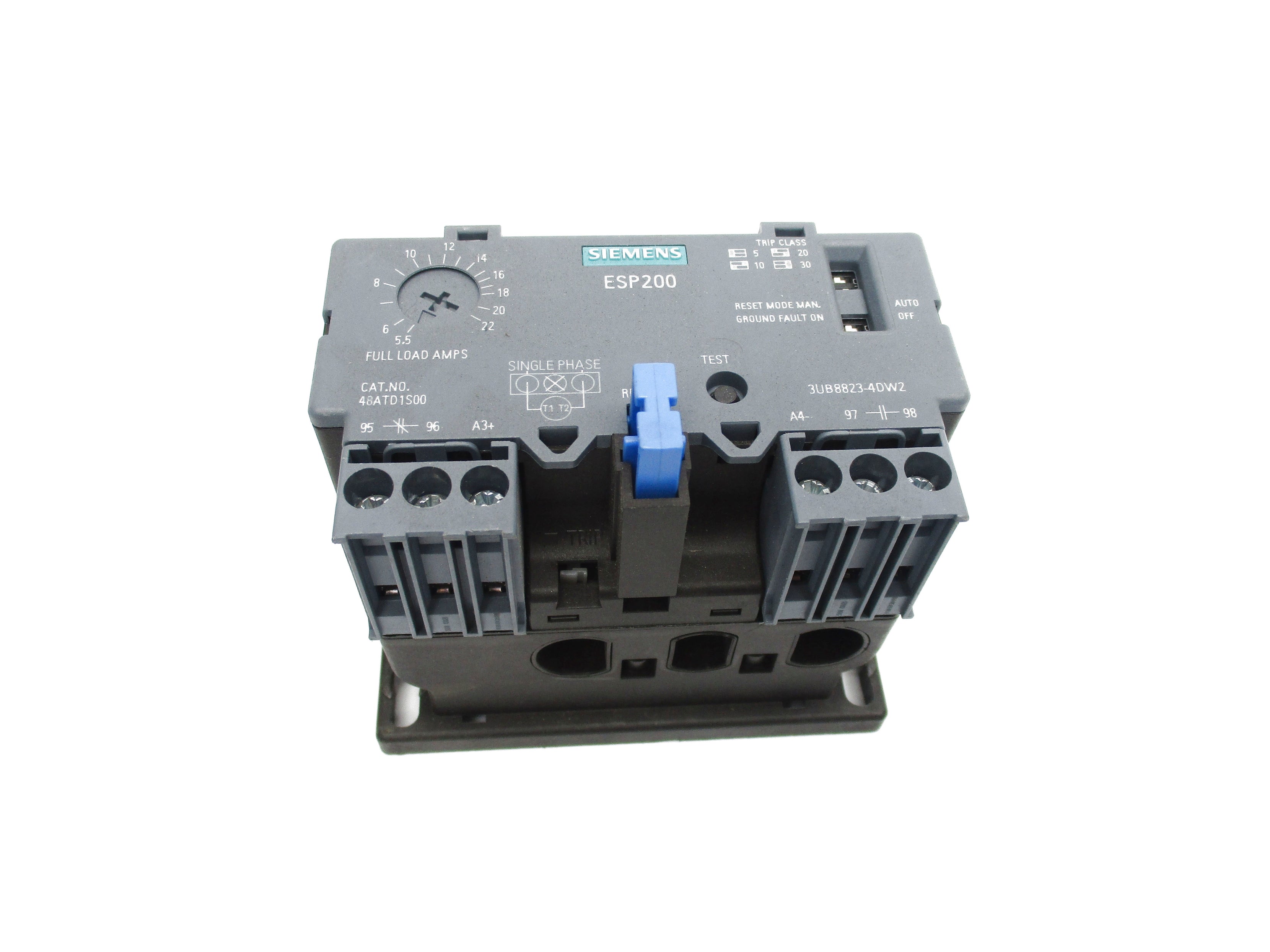 SIEMENS 48ATD1S00 600VAC 5.5-22AMPS NSNP