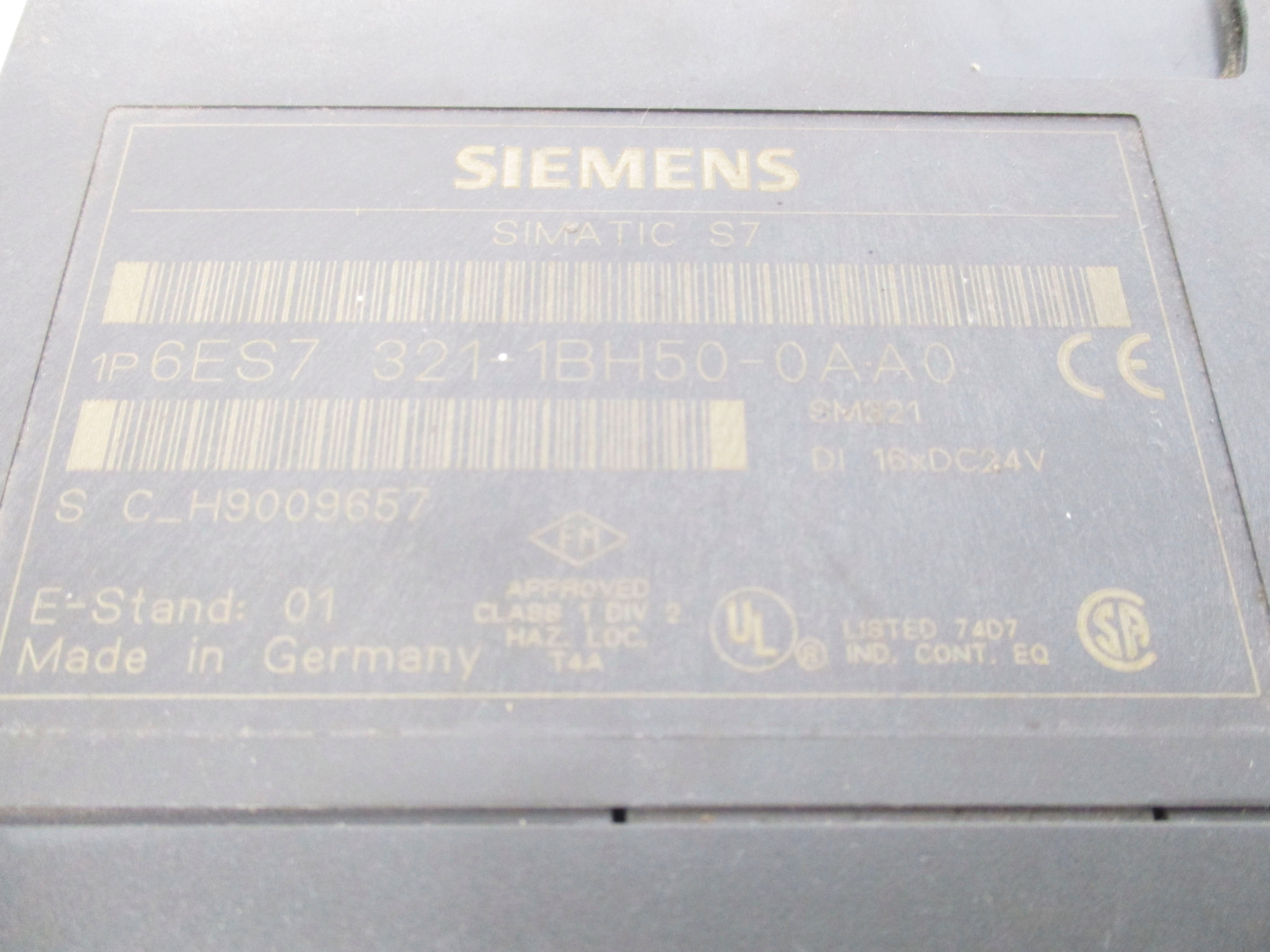 SIEMENS 6ES7321-1BH50-0AA0 UNMP