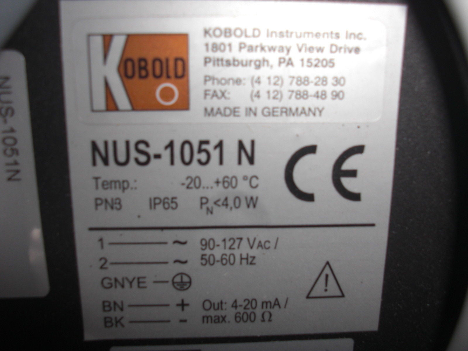 KOBOLD NUS-1051N *NEW IN BOX*
