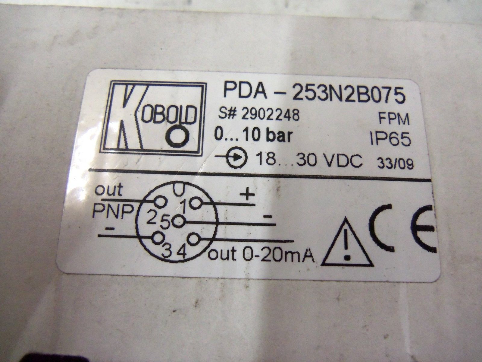 KOBOLD PDA-253N2B075 *USED*