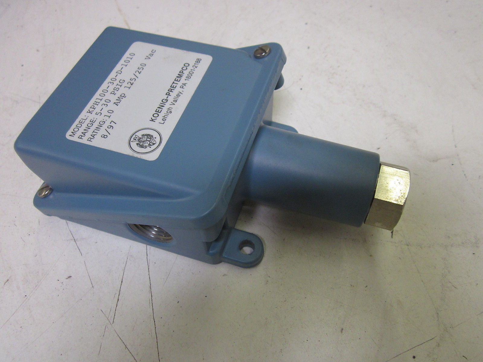 KOENIG-PRETEMPCO KPH100-30-D-1010 *USED*