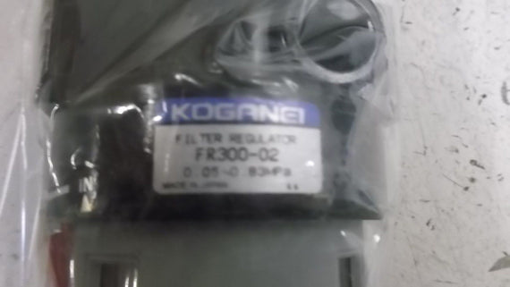 KOGANEI FR300-02 FILTER REGULATOR *NEW IN BOX*