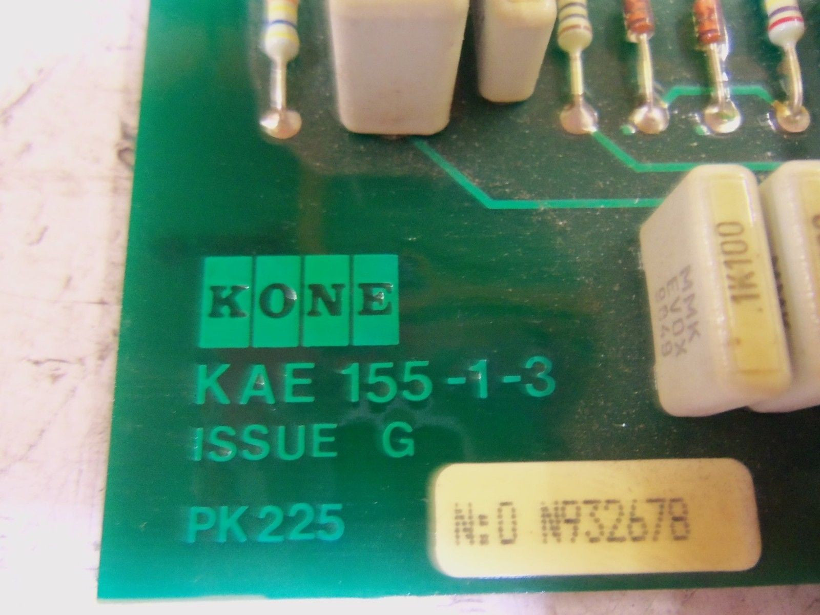 KONE KAE155-1-3 CIRCUIT BOARD *USED*