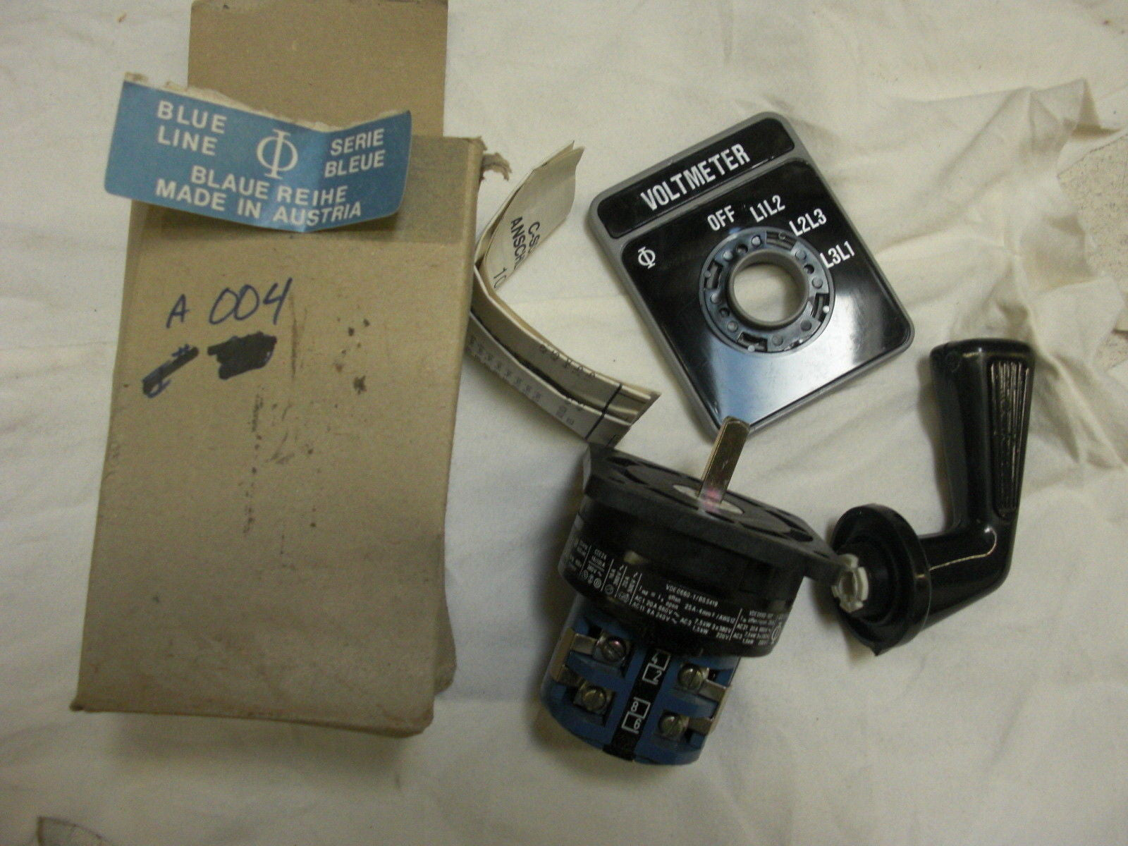 KRAUS & NAIMER C18 3 POS ROTARY STARTER *NEW*