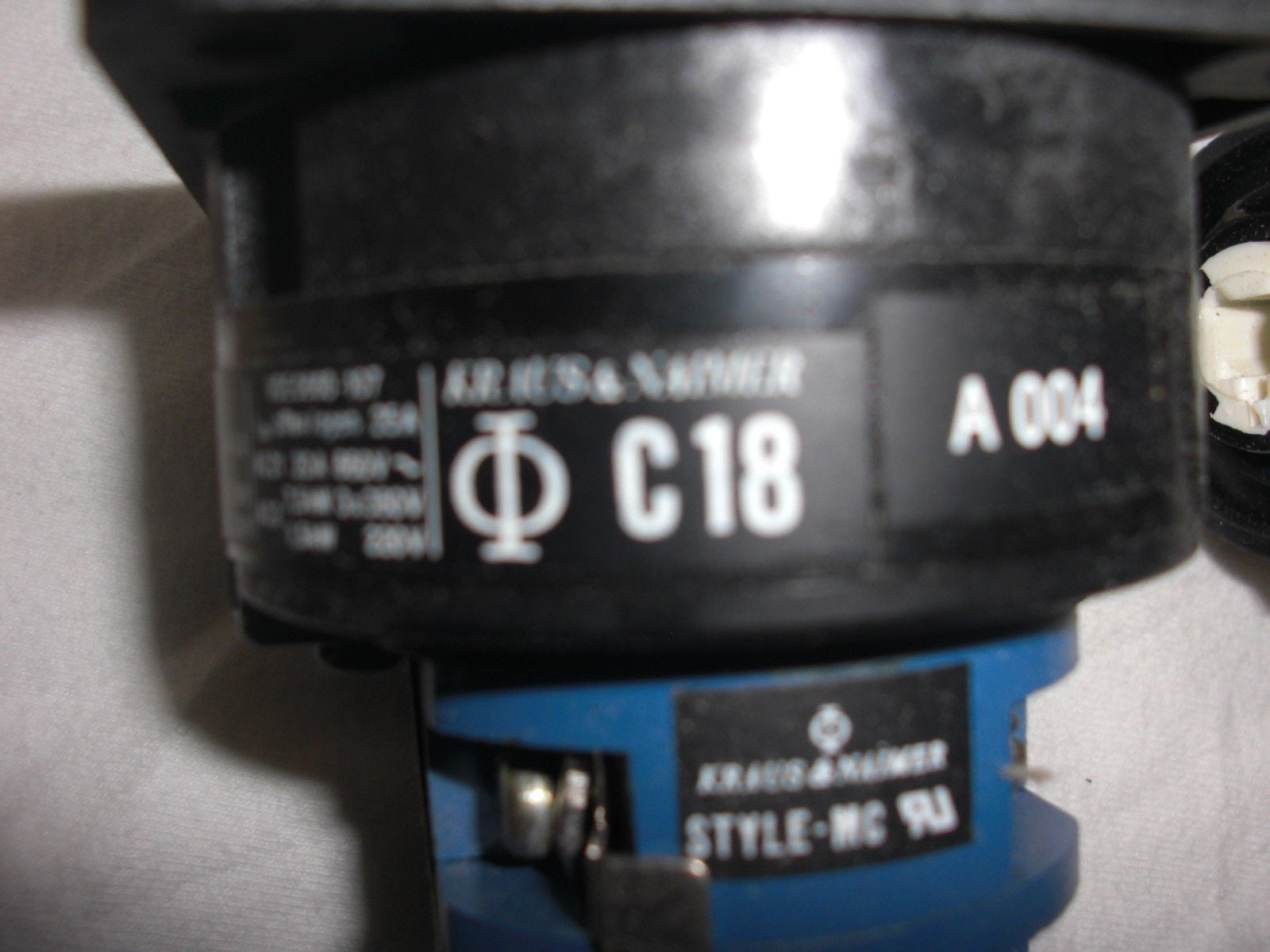 KRAUS & NAIMER C18 3 POS ROTARY STARTER *NEW*