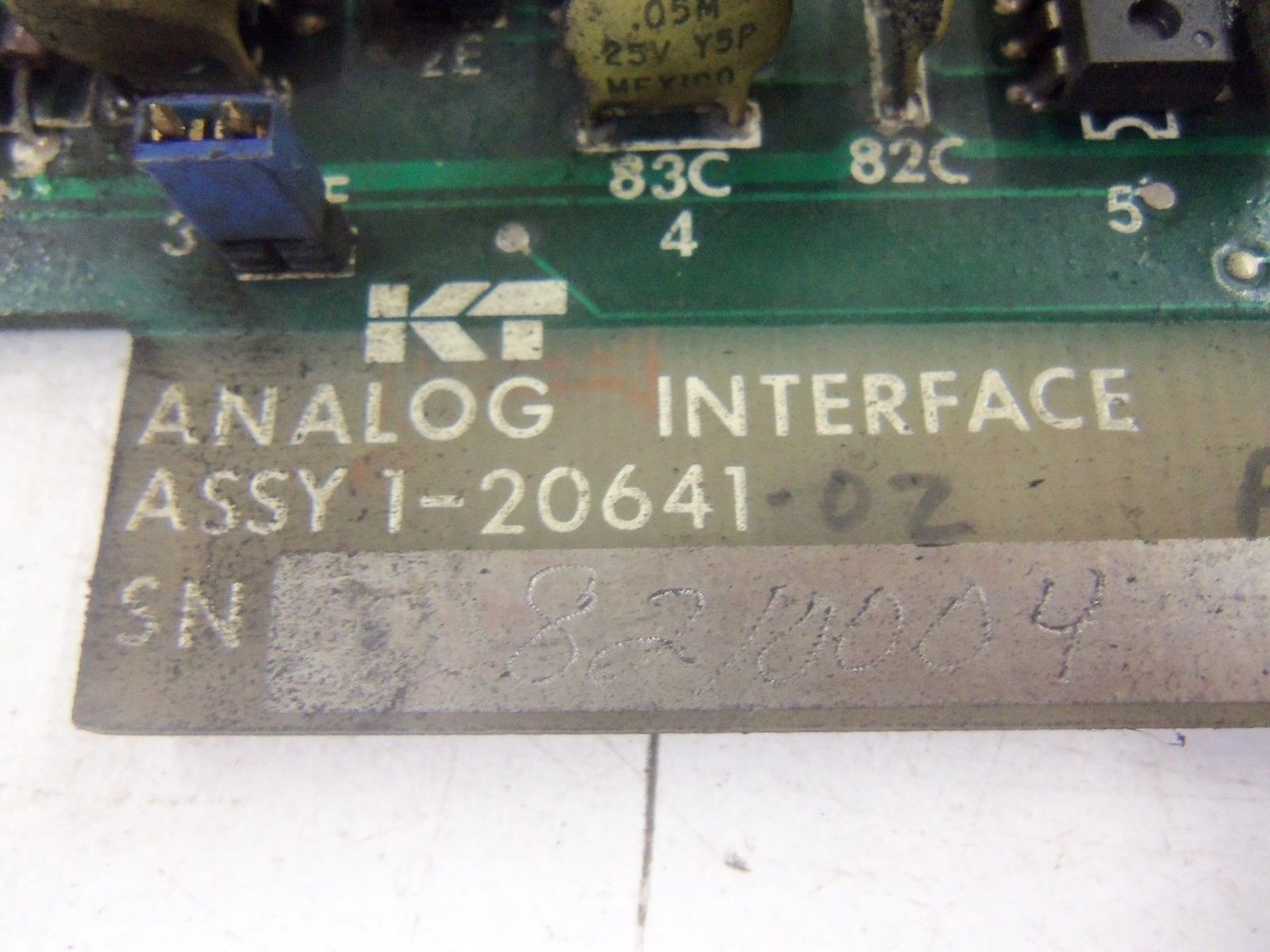 KT 1-20641-02 *USED*
