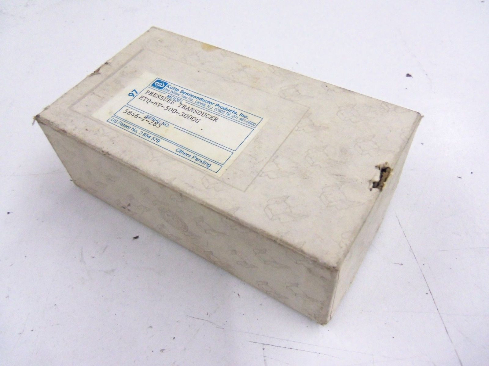 KULITE SEMI CONDUCTOR PRODUCTS, INC. ETQ-6V-500-3000G *NEW IN BOX*