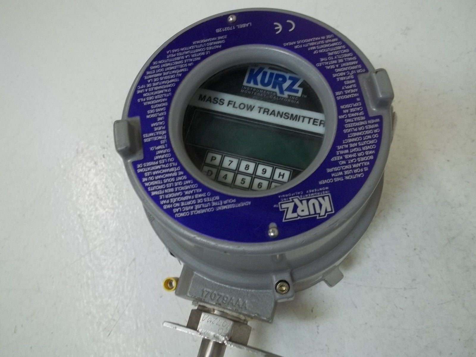 KURZ 454FT-08-18 MASS FLOW TRANSMITTER *USED*