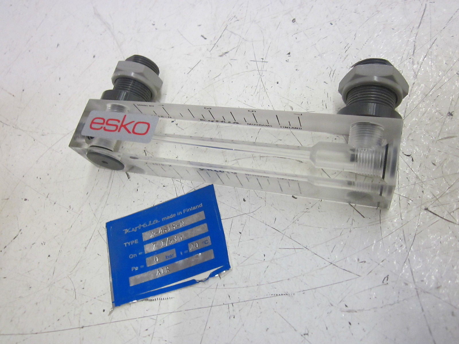 KYTOLA X-4818-N AIR METER 7/1MINUTE  *NEW IN BOX*