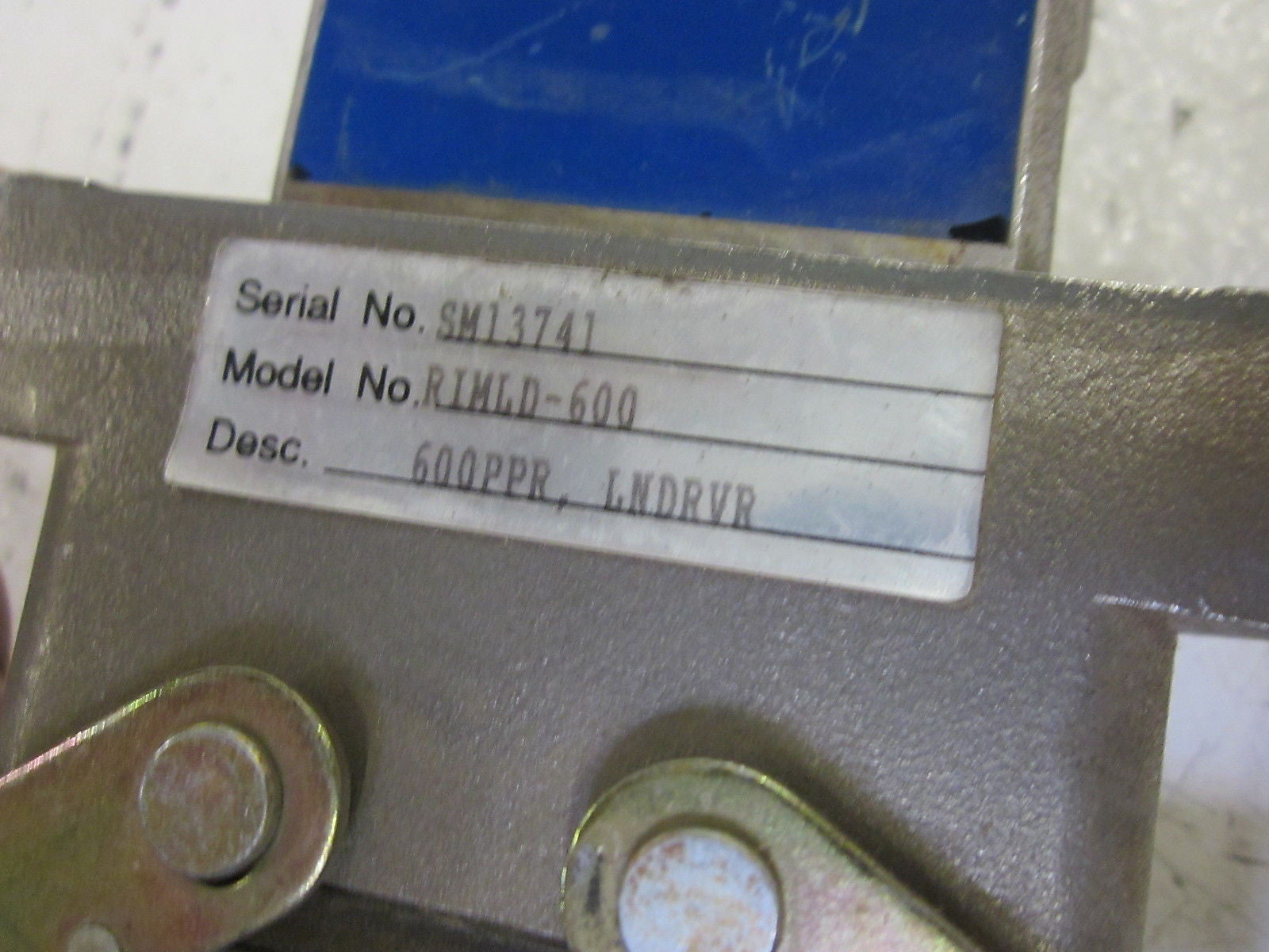 LAKESHORE RIMLD-600 TACHOMETER PULSE COUNTER *USED*