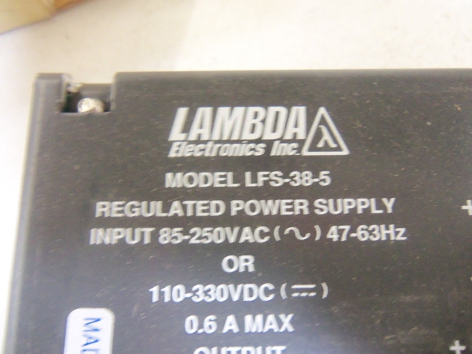 LAMBDA LFS38-5 *NEW IN BOX*