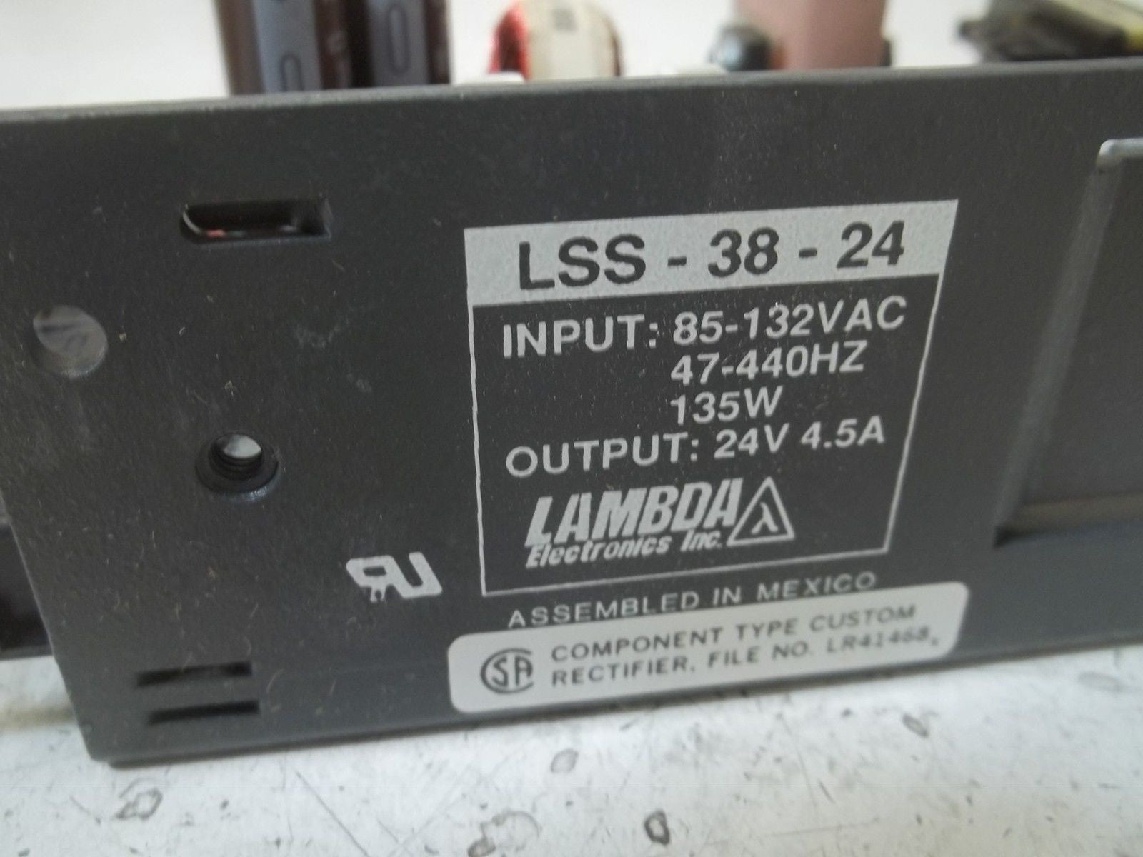 LAMBDA LSS-38-24 POWER SUPPLY *NEW IN BOX*