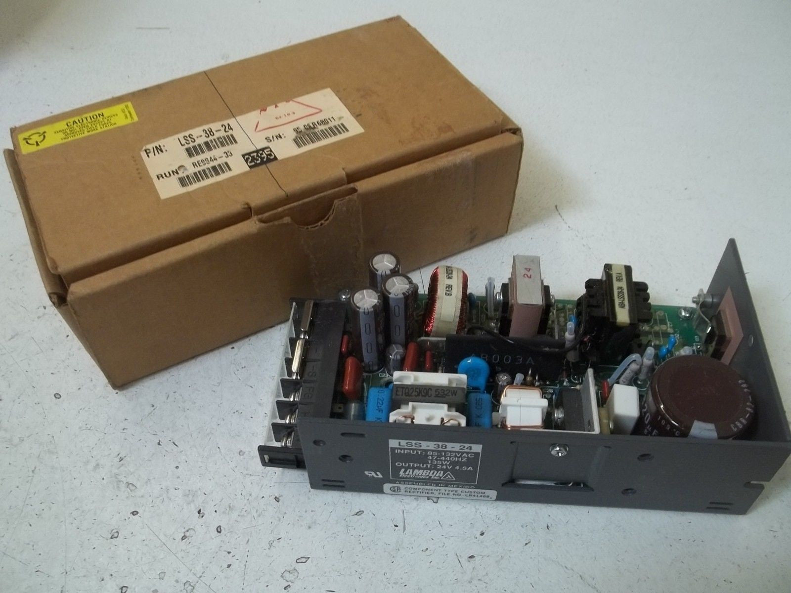LAMBDA LSS-38-24 POWER SUPPLY *NEW IN BOX*