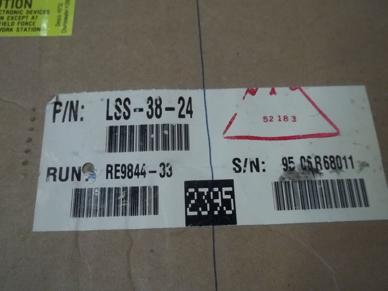 LAMBDA LSS-38-24 POWER SUPPLY *NEW IN BOX*