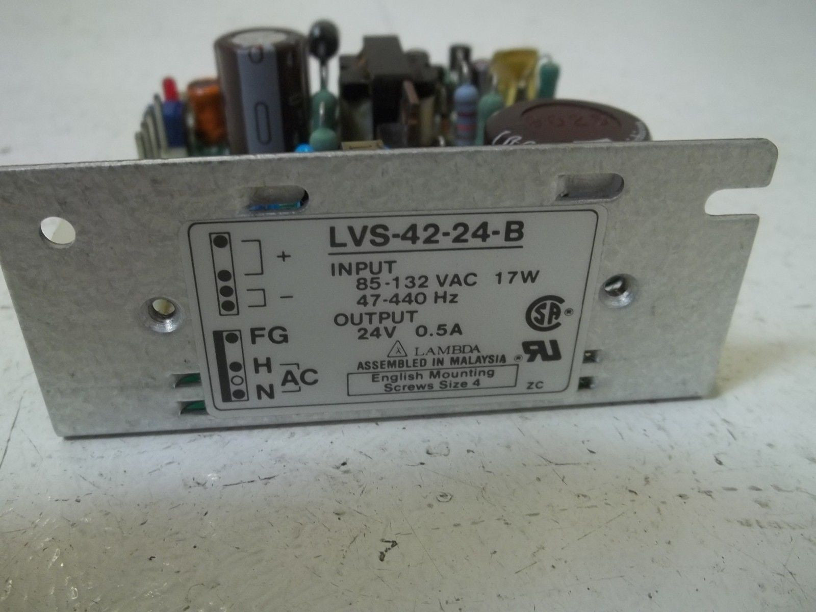 LAMBDA LVS-42-24-B POWER SUPPLY *USED*