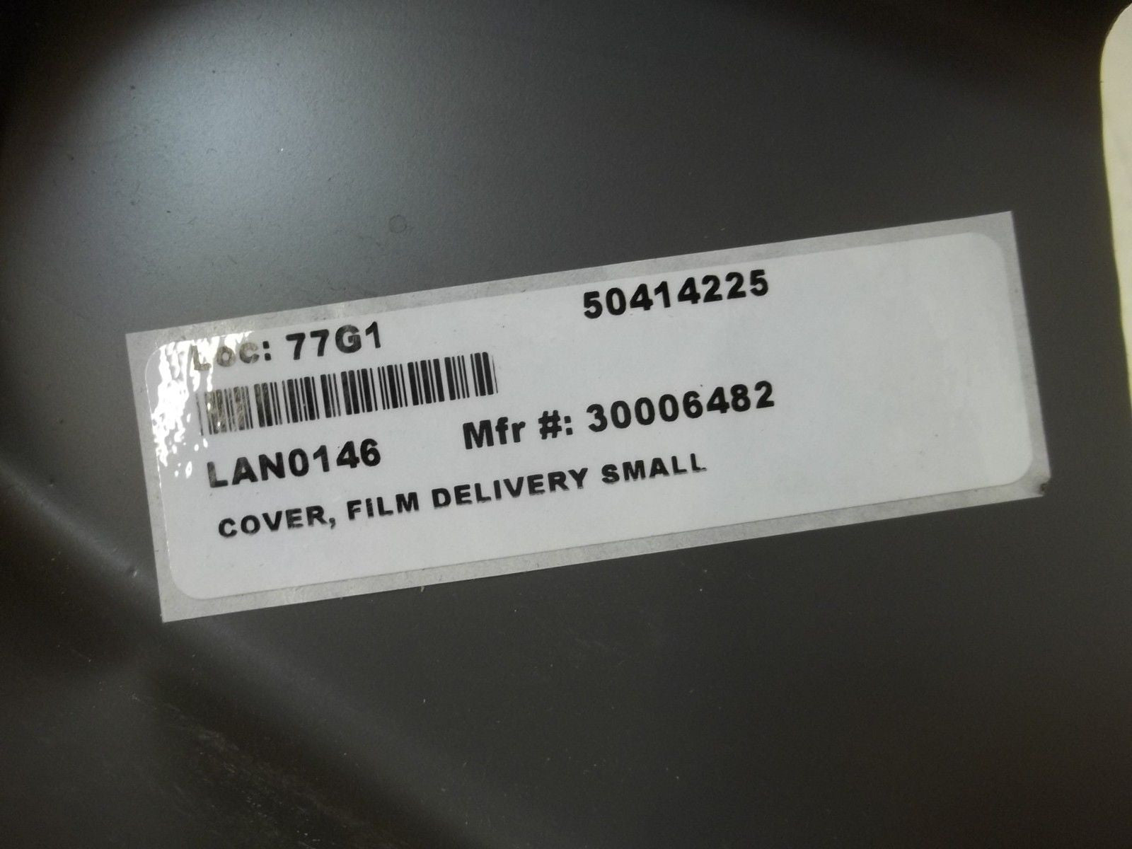 LANTECH 30006482 COVER, FILM DELIVERY SMALL *NEW NO BOX*