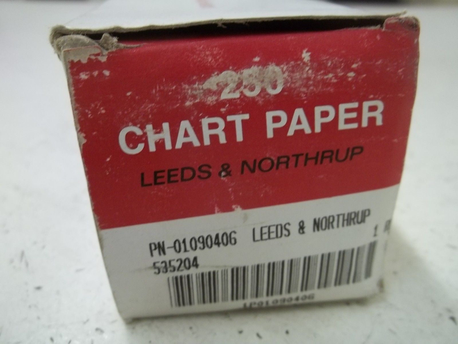 LEEDS & NORTHRUP 01090406 CHART PAPER *NEW IN BOX*