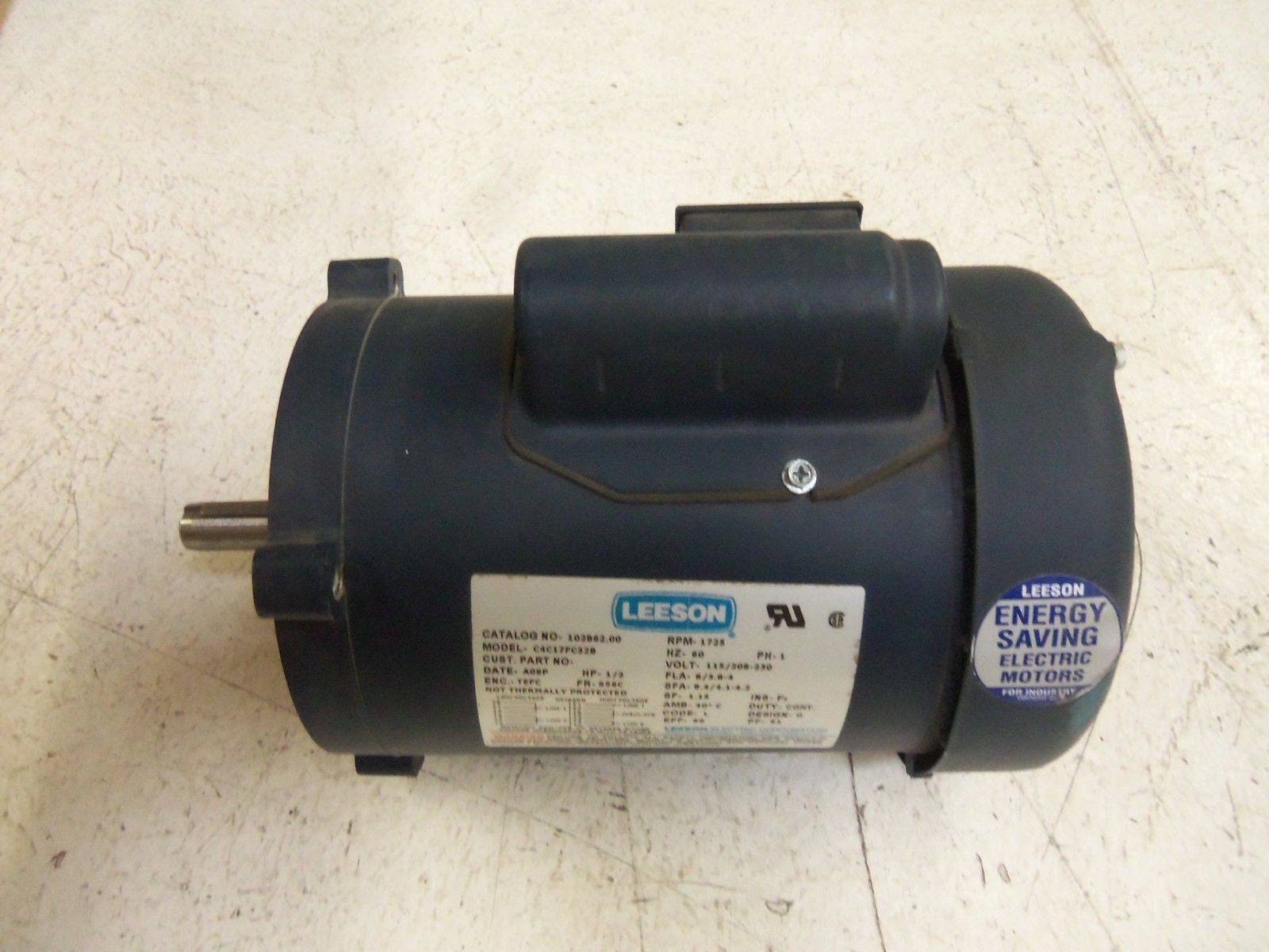 LEESON C417FC32B MOTOR *USED*