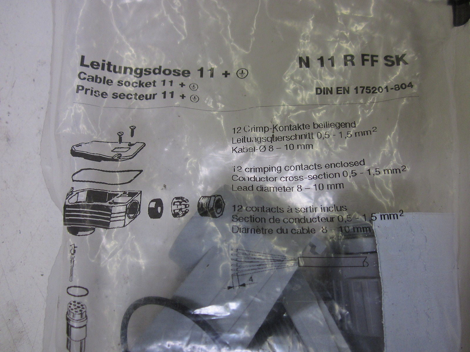LEITUNGSDOSE N11RFFSK *NEW IN A FACTORY BAG*