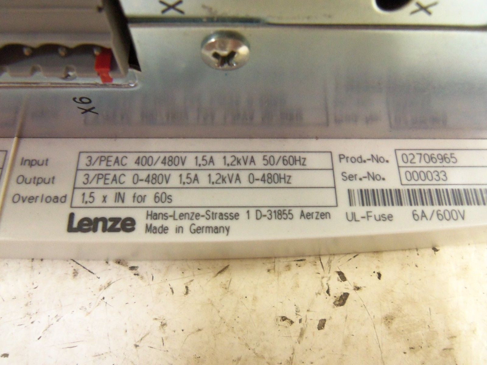 LENZE EVS9321-ES SERVO CONTROLLER *NEW IN BOX*