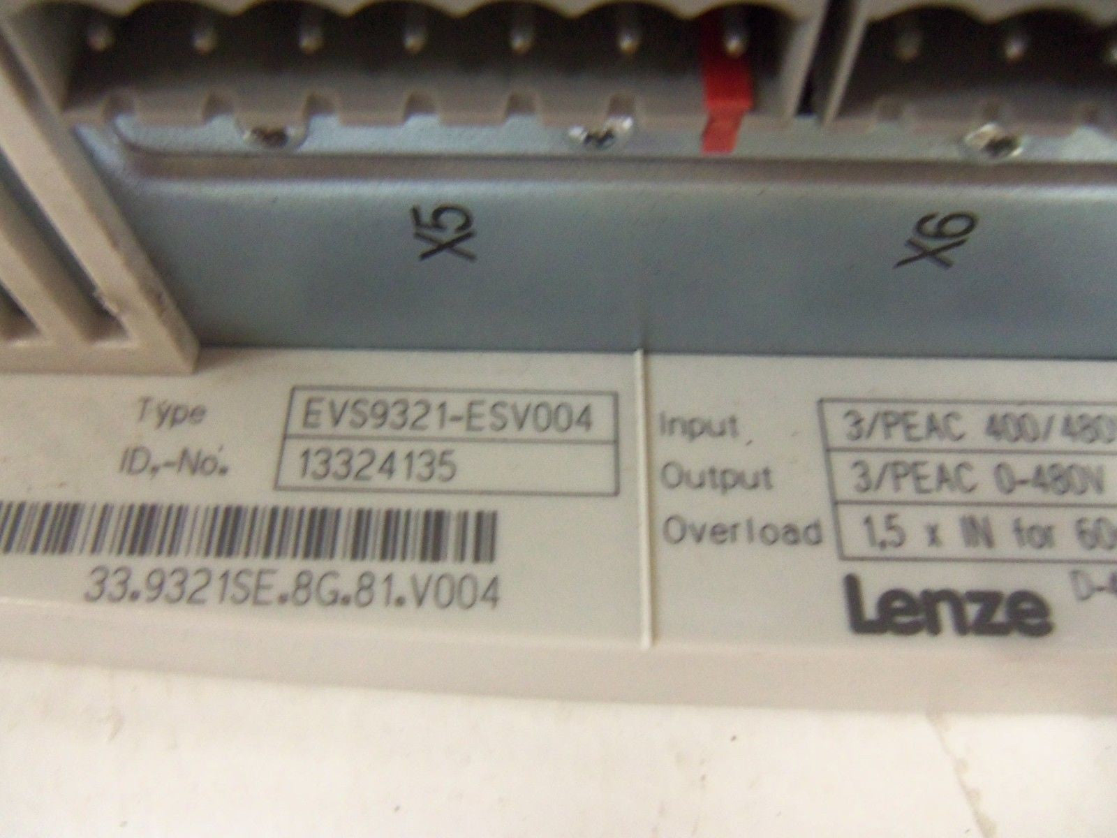 LENZE EVS9321-ESV004 SERVO CONTROLLER *NEW NO BOX*