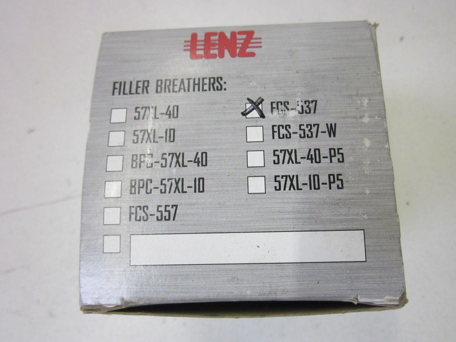LENZ FCS-537 *NEW IN BOX*