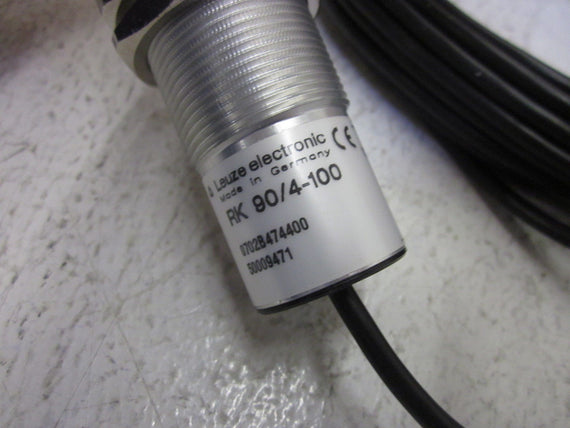 LEUZE ELECTRONIC RK 90/4-100 SENSOR *USED*