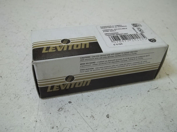 LEVITON 1222-2L ISOLATED GROUND DUPLEX RECEPTACLE *NEW IN BOX*