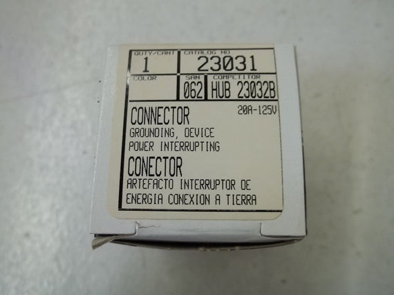 LEVITON 23031 CONNECTOR *NEW IN BOX*