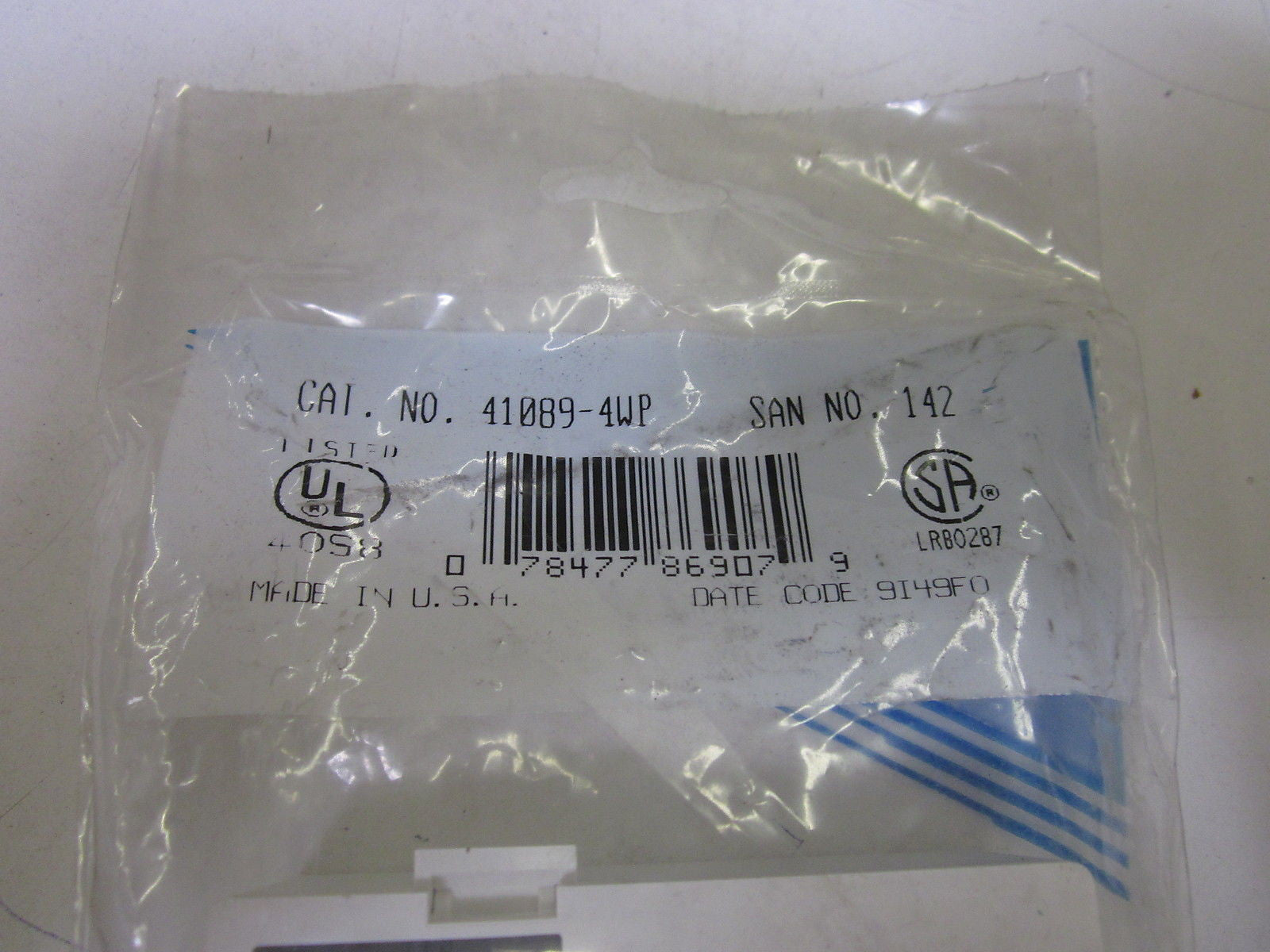 LEVITON 41089-4WP *NEW IN A FACTORY BAG*