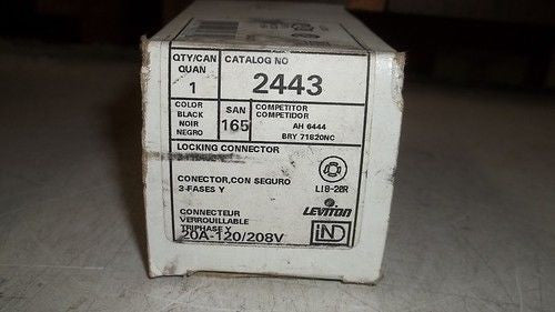 LEVITON PLUG 2443 *NEW*
