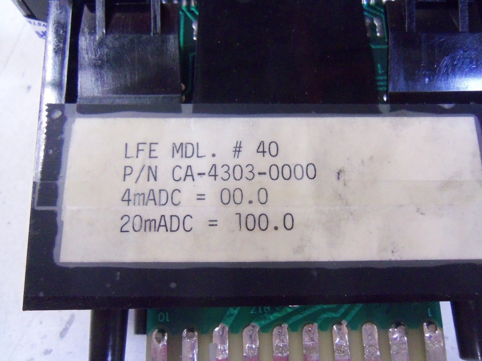 LFE CA-4303-0000 *USED*