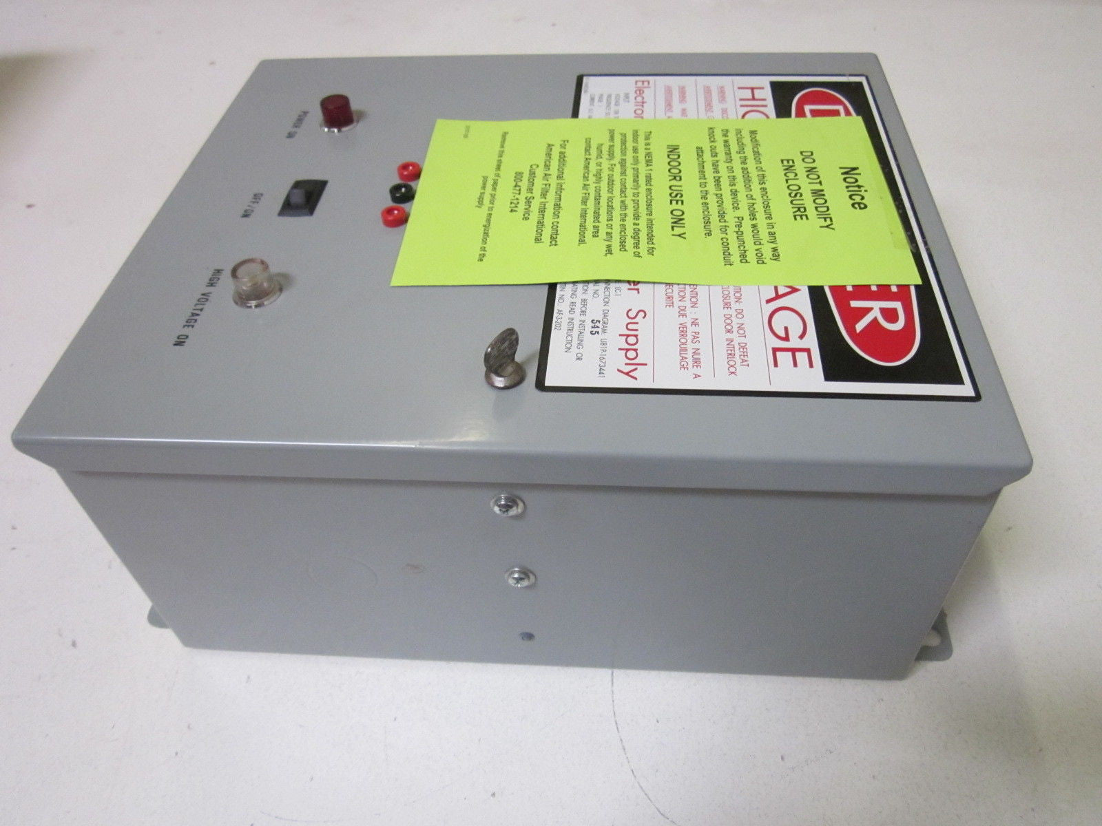LC1 ELECTRONIC AIR CLEANER POWER SUPPLY *NEW NO BOX*