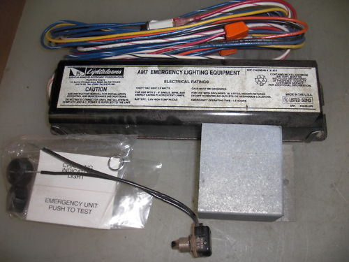 LIGHTALARMS ELECTRONICS AM7 EMERGENCY LIGHTING EQUIPMENT *NEW IN BOX*