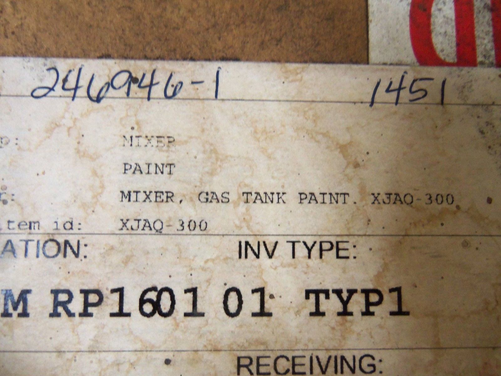 LIGHTNIN XJAQ-300 AIR POWER MIXER *NEW IN BOX*