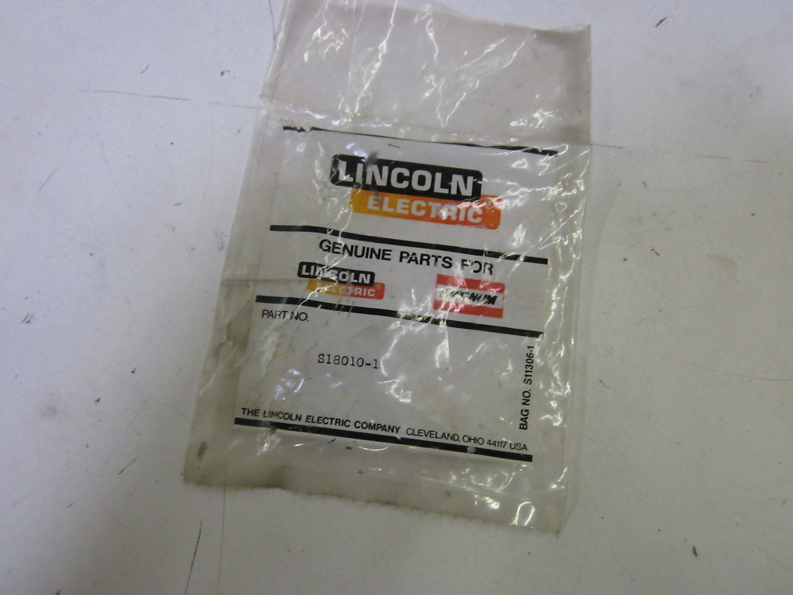 LINCOLN ELECTRIC S18010-1 *NEW IN A FACTORY BAG*
