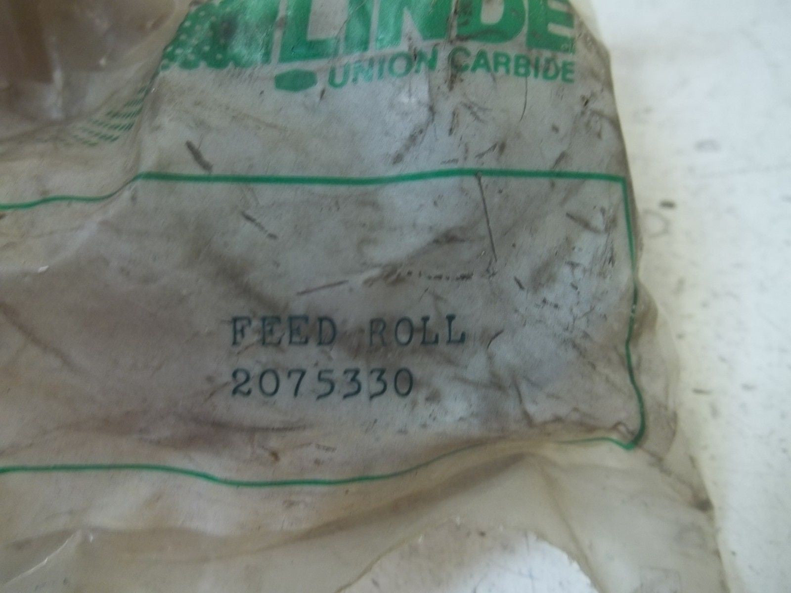 LINDE UNION CARBIDE 2075330 FEED ROLL *NEW IN A FACTORY BAG*