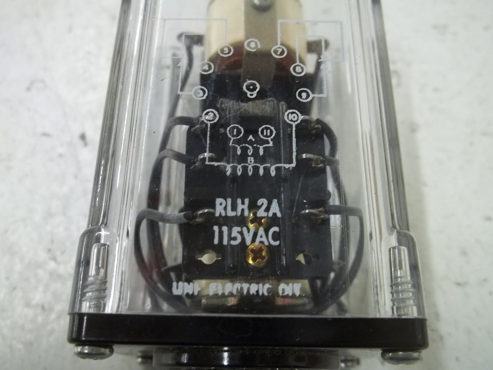 LINE ELECTRIC RLH2A RELAY 115VAC *NEW OUT OF  A BOX*