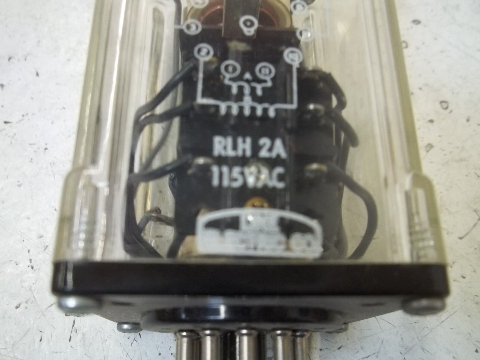 LINE ELECTRIC RLH2A RELAY 115VAC *USED*