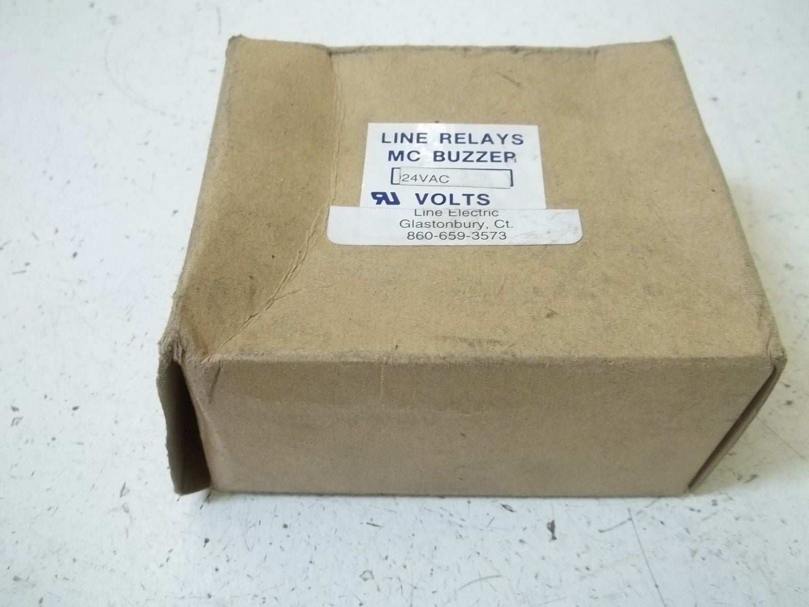 LINE RELAYS 24VAC MC BUZZER *NEW IN BOX*