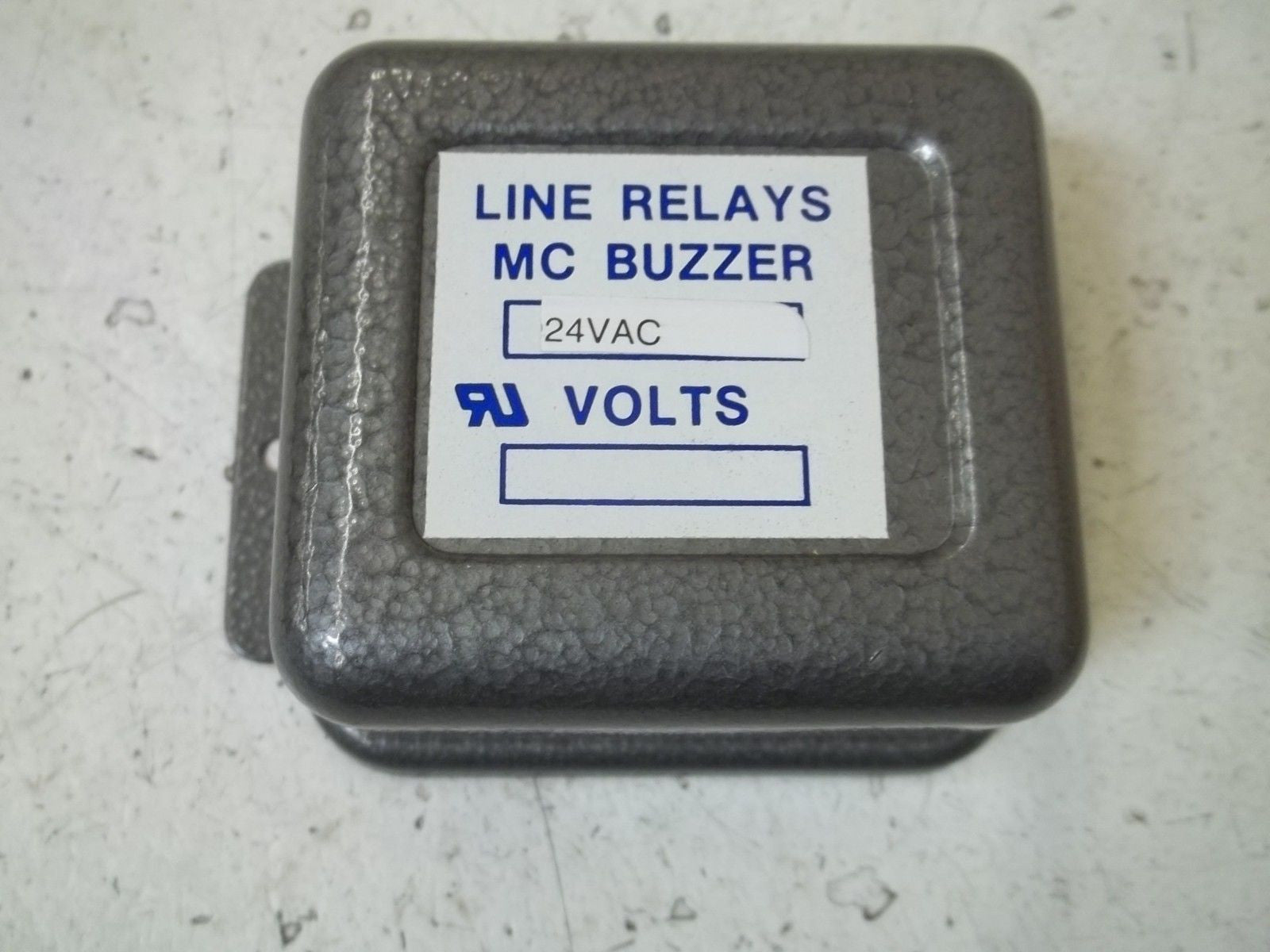 LINE RELAYS 24VAC MC BUZZER *NEW IN BOX*