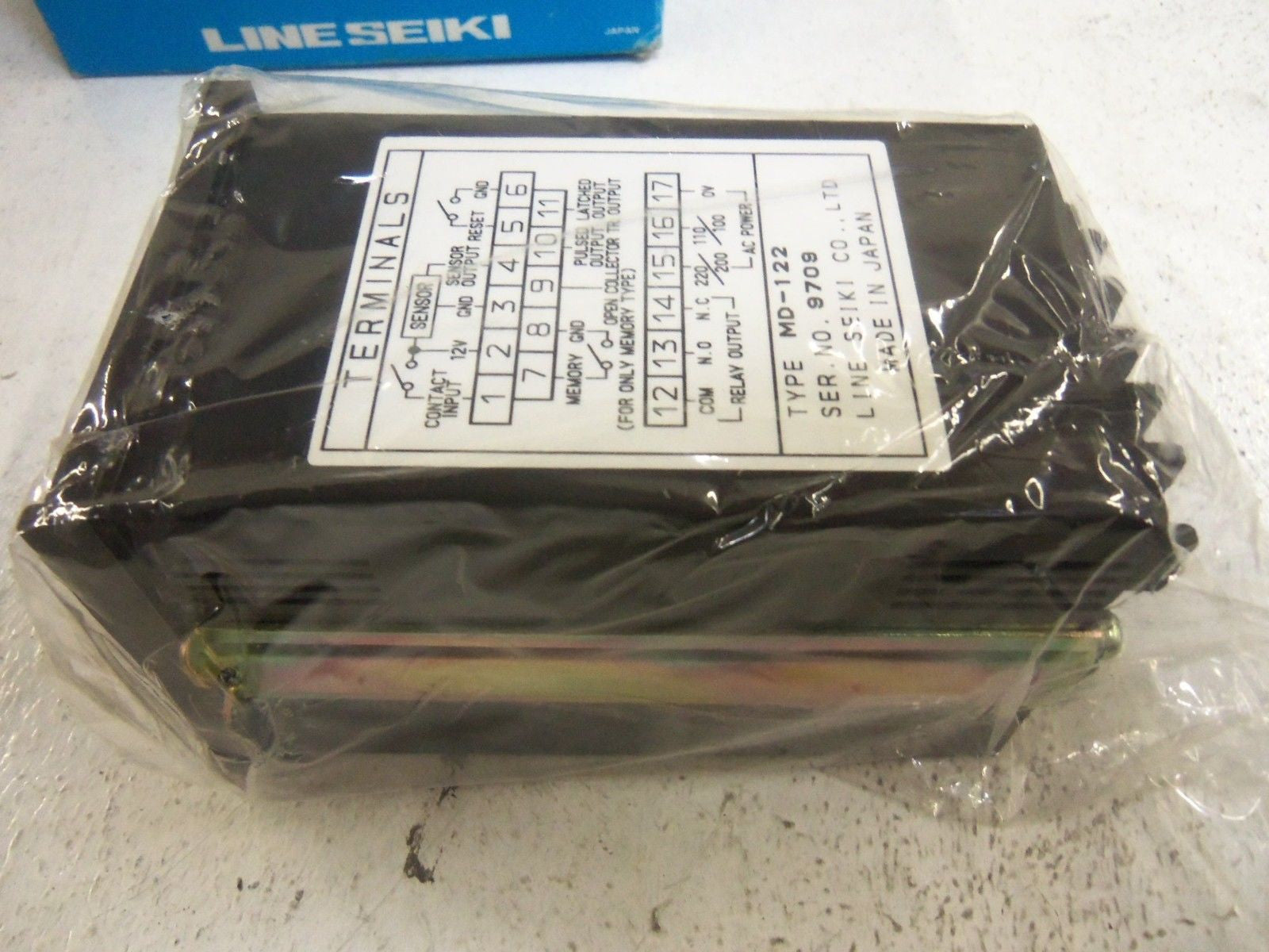 LINE SEIKI MD-122 COUNTER *NEW IN BOX*