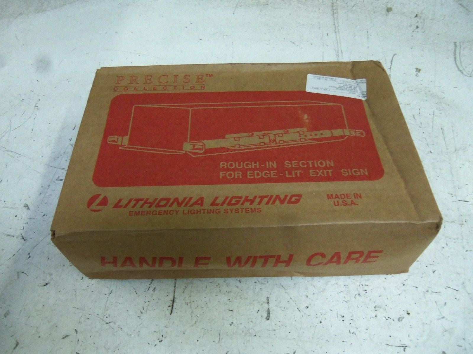 LITHONIA ELARLRIS120/277ELN EMERGENCY EXIT LIGHT *NEW IN BOX*