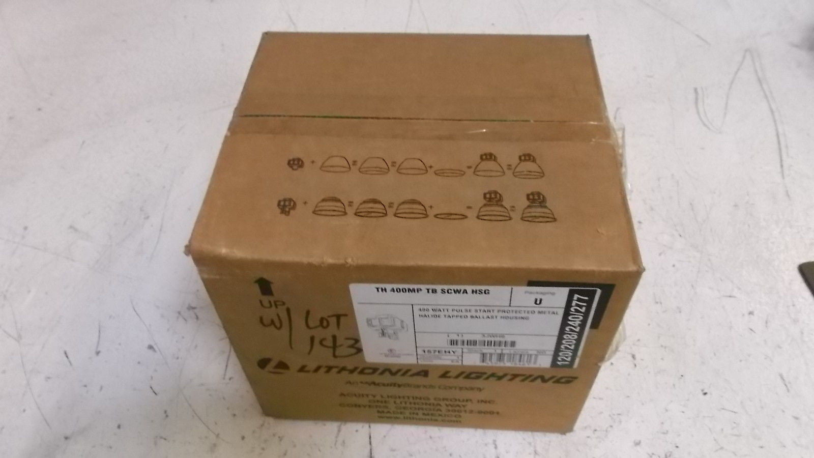 LITHONIA TH400MPTBSCWAHSG BALLAST *NEW IN BOX*