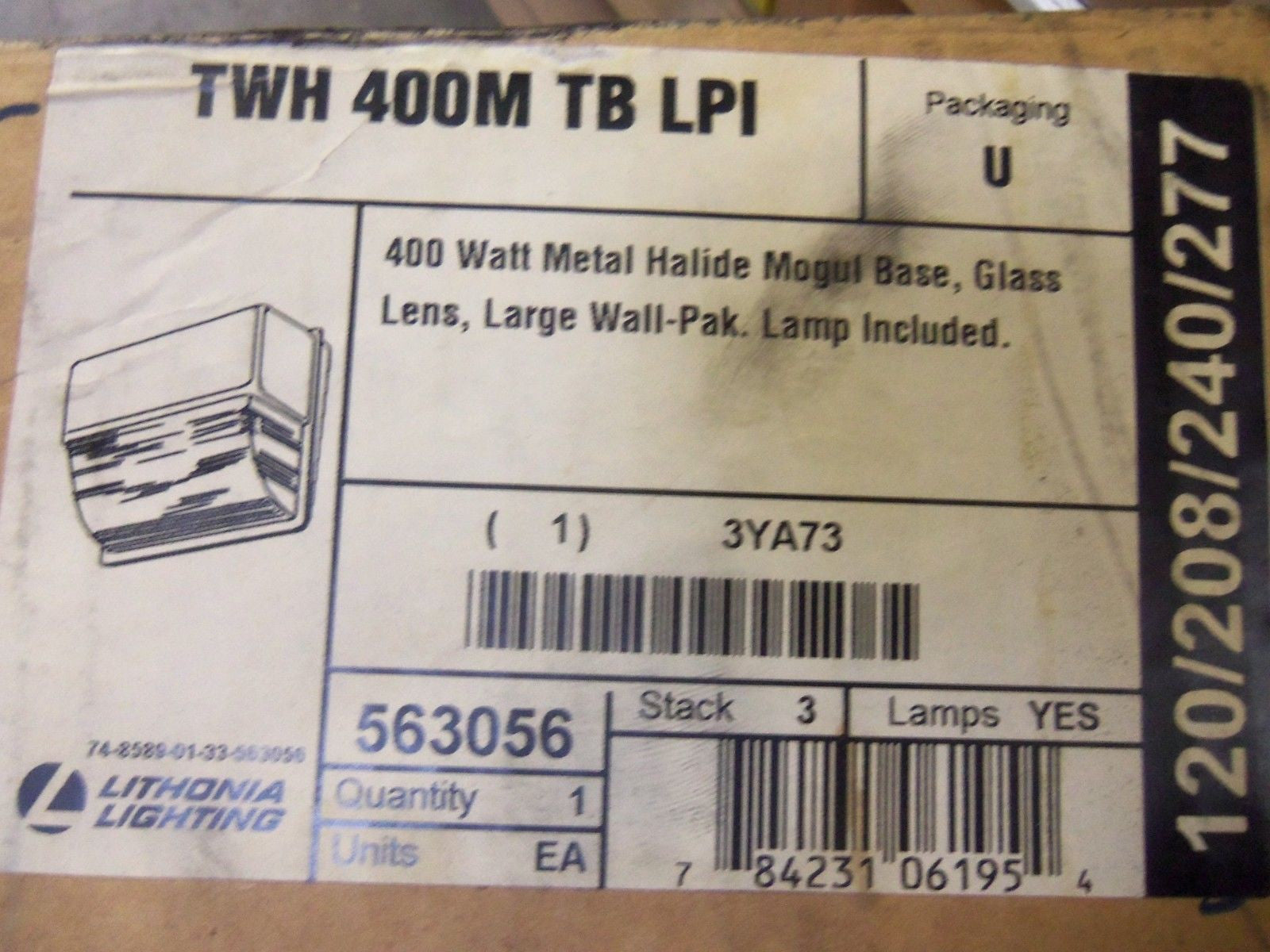 LITHONIA TWH 400M TB LPI *NEW IN BOX*