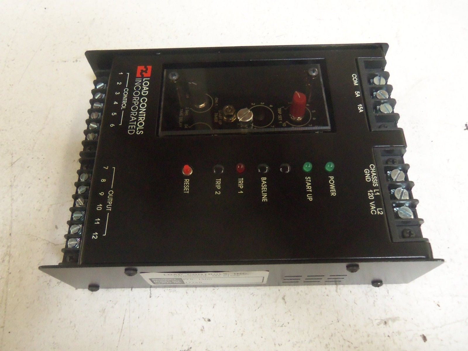 LOAD CONTROLS PFR-1500 LOAD CONTROL *NEW NO BOX*