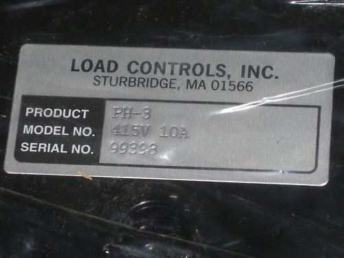LOAD CONTROLS PH-3 POWER CELL TRANSDUCER 415V 10A *NEW NO BOX*