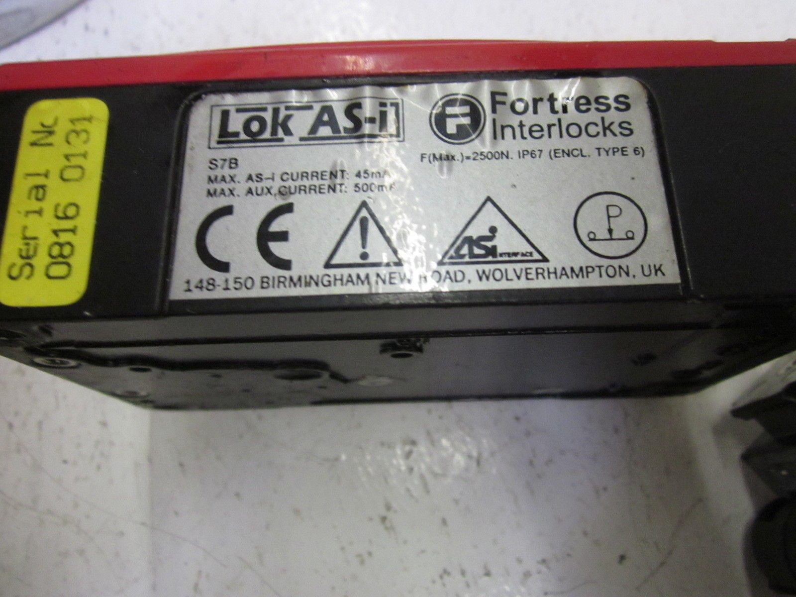 LOK AS-I 0816 0131 *USED*