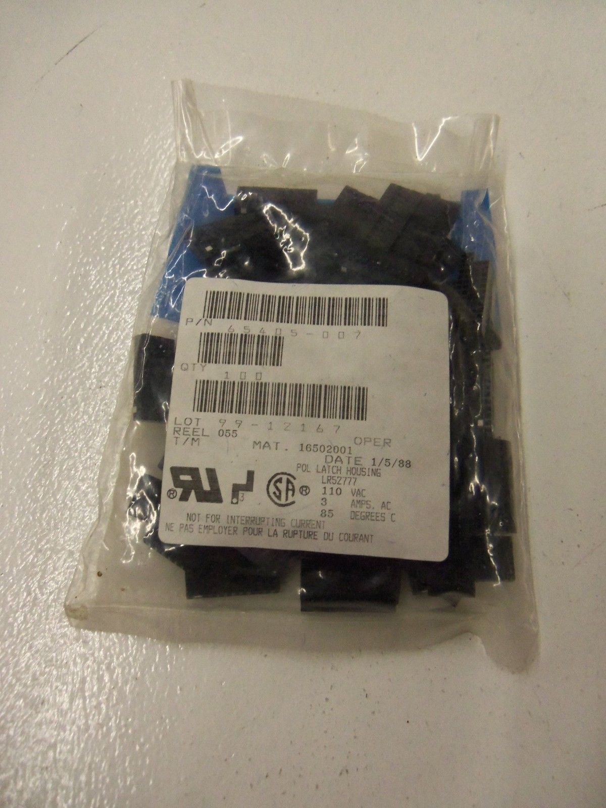 LOT OF 100 DUPONT 65405-007 *FACTORY BAG*