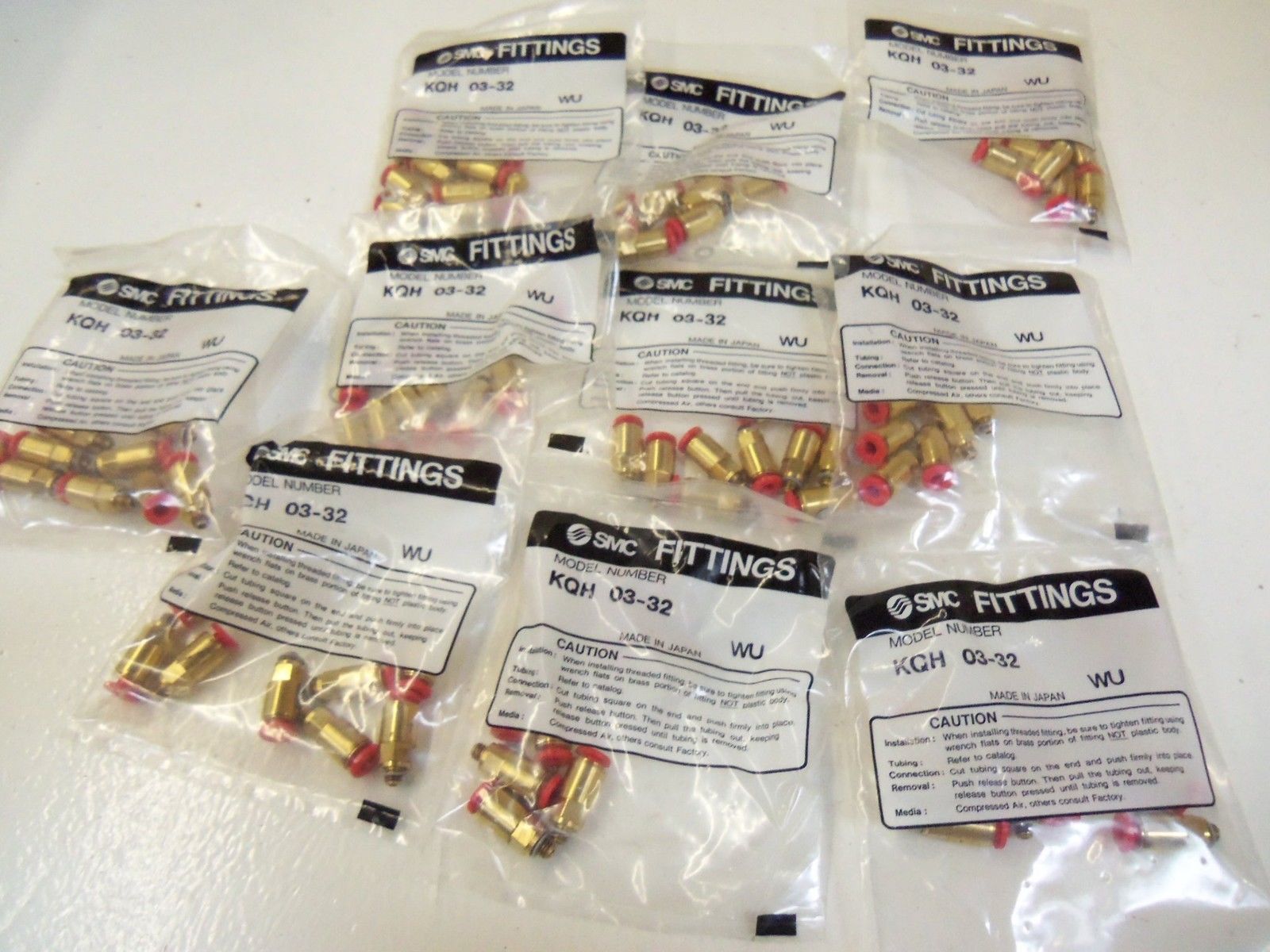 LOT OF 100 SMC KQH03-32 *NEW IN BOX*
